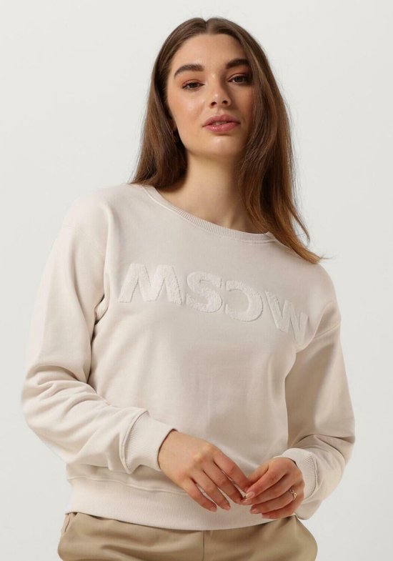 Moscow Dames Sweater 62 04 logo Sweat Creme Maat L bol