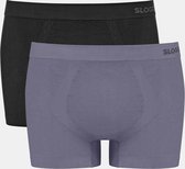 sloggi men GO Smooth Short C2P Caleçon pour Homme - Combinaison Zwart - Taille S