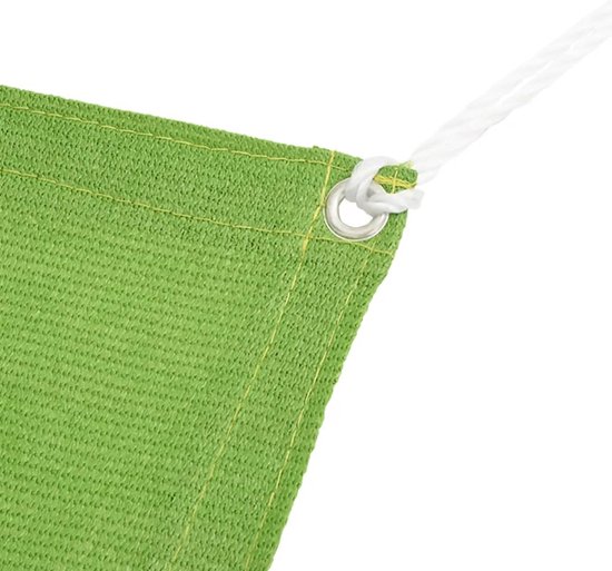 vidaXL - Tenttapijt - 400x700 - cm - HDPE - lichtgroen van Vidaxl — afbeelding 3