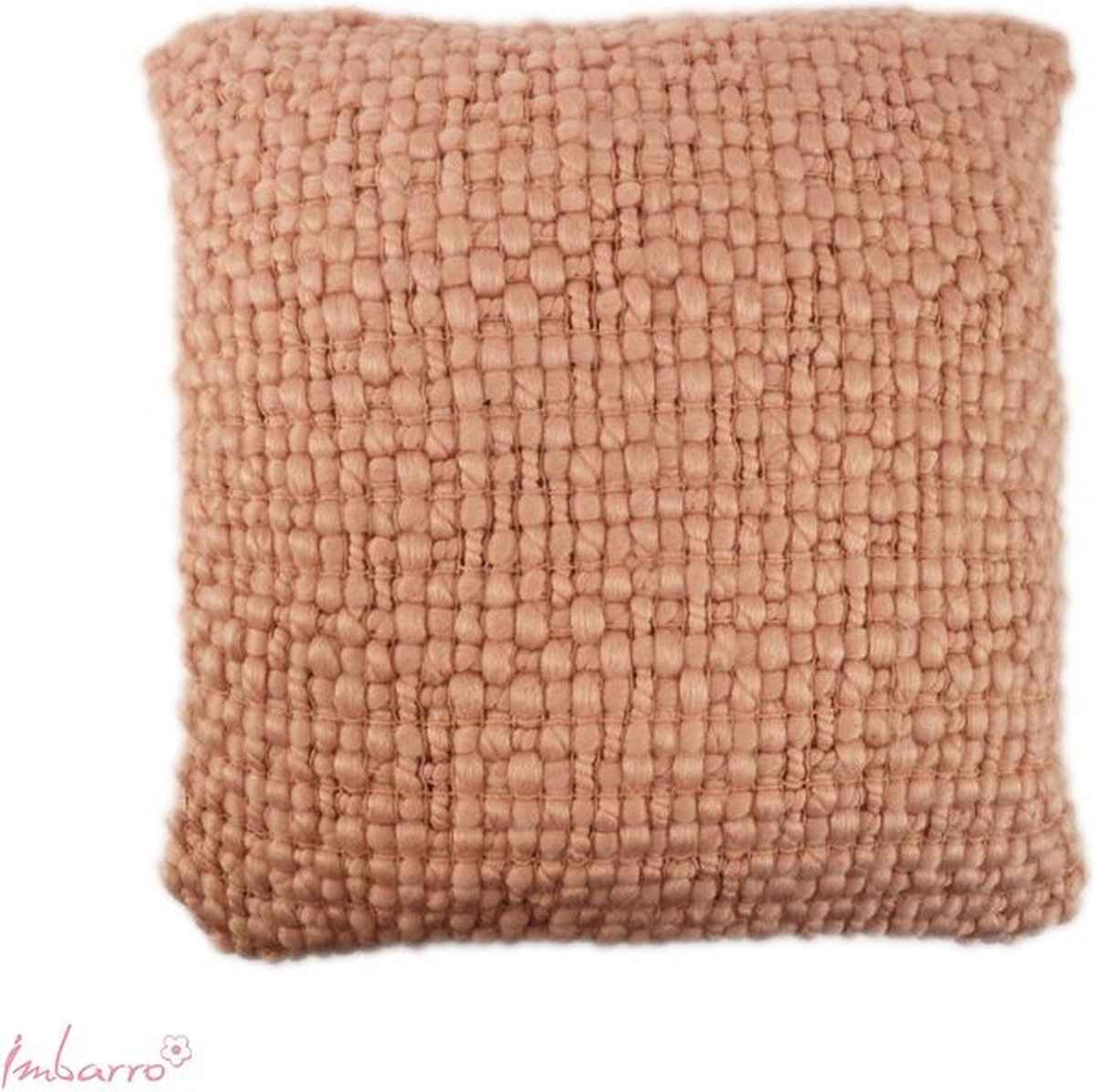 Imbarro - Sierkussen 'Amira' (Roze, 45cm x 45cm)