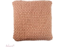 Imbarro - Sierkussen 'Amira' (Roze, 45cm x 45cm)
