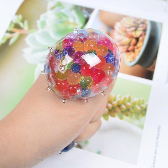 Cadeau Anti Stress Lot De 6 Boules Anti-Stress Enfant - Balles Douces Sensoriel Changement De Couleur Pour Soulager Le Stress