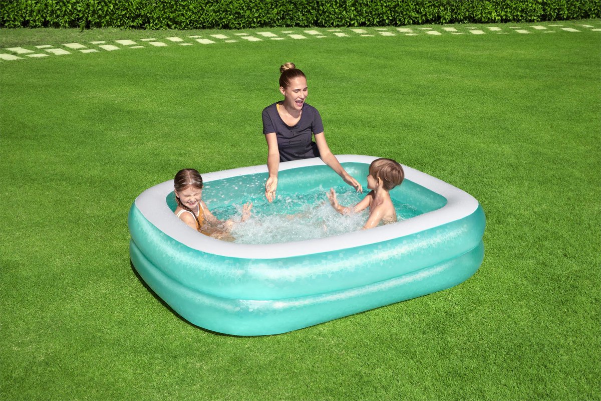 Bestway Opblaasbaar Zwembad (201 x 150 x 51 cm) - Zwembad — afbeelding 2