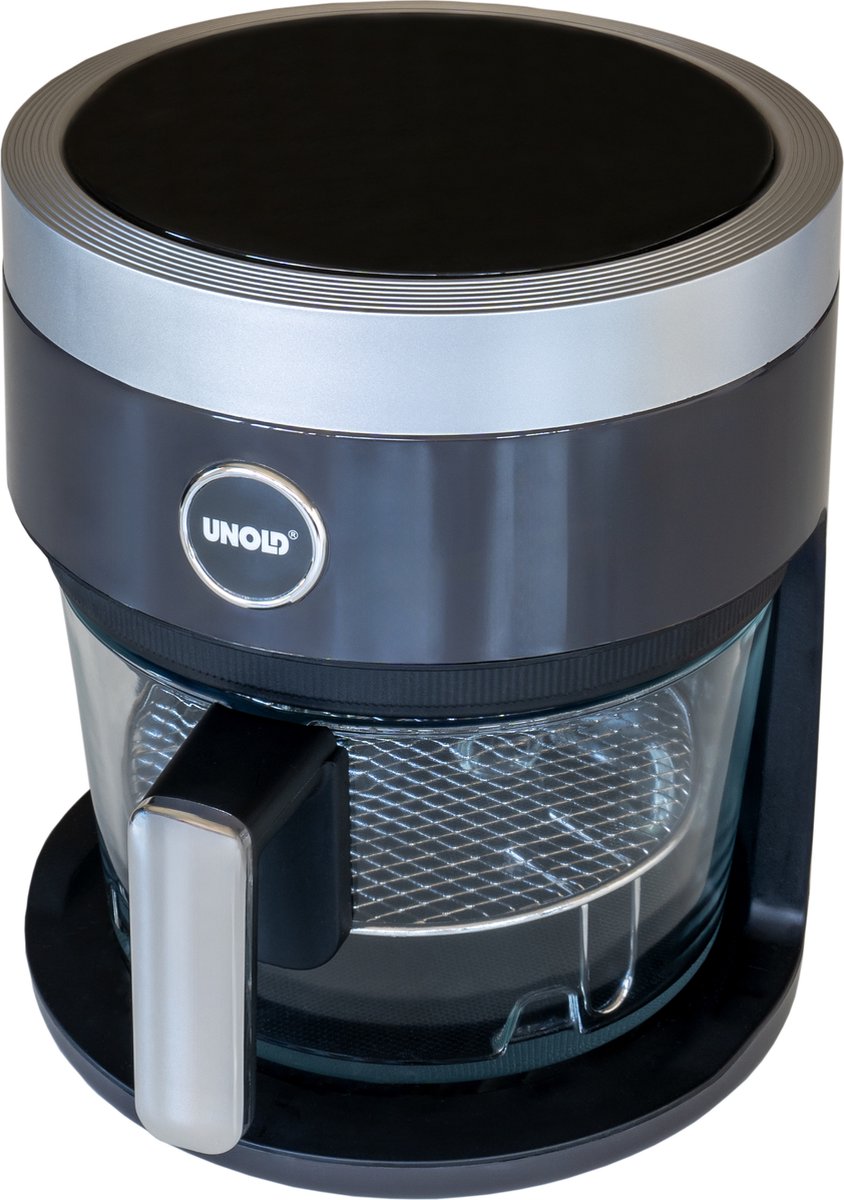 Unold 58695 friteuse Enkel 4,5 l Vrijstaand 1200 W Heteluchtfriteuse Zwart