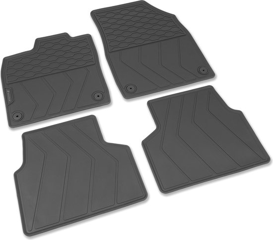Tapis de voiture en caoutchouc sur mesure pour Cupra Born - Année de construction: 2021 - présent - Ajustement d'origine - 4 pièces