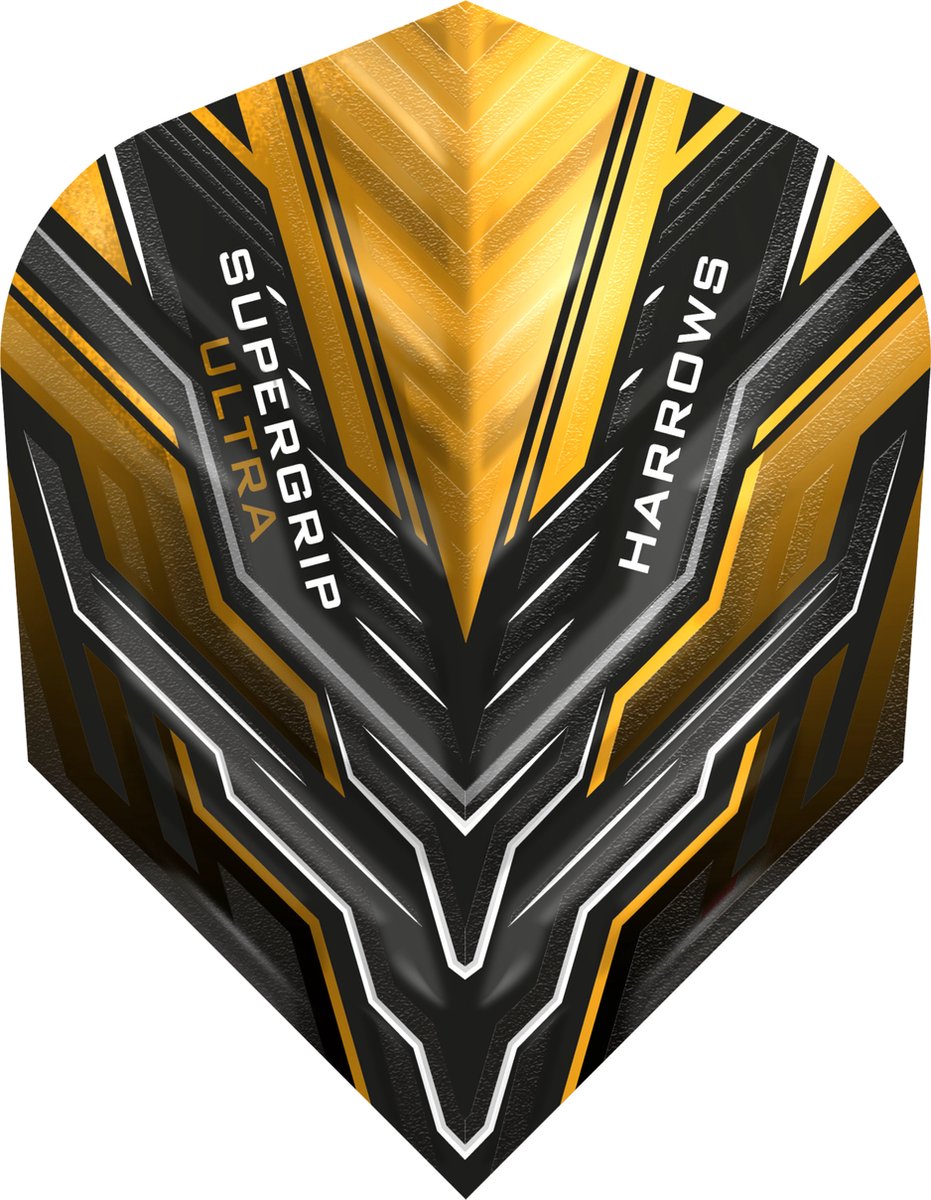 Harrows Supergrip Ultra Gold - Dart Flights