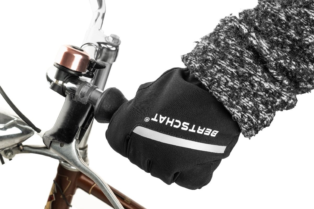 Verwarmde handschoenen voor mannen, Winter Vingerloze