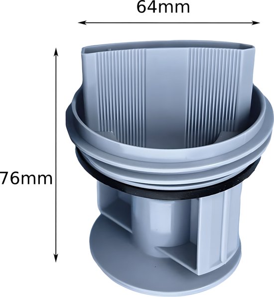 Filtro per lavatrici, per Bosch Siemens Constructa Neff, filtro per lavatrici, 00647920/647920/00605010/605010/00602008 [classe energetica A