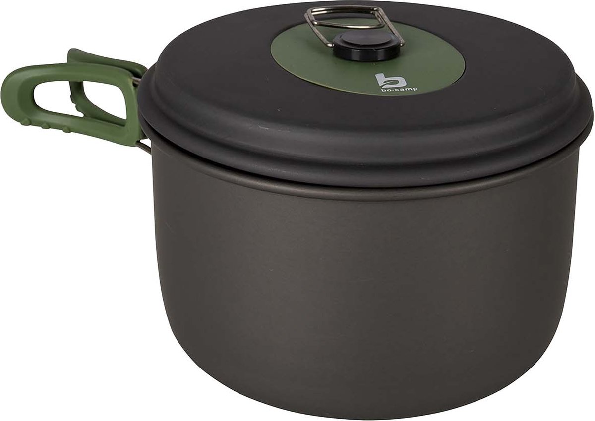 Bo-Camp Pannenset - Explorer - 3-Delig - Hard anodized - Aluminium