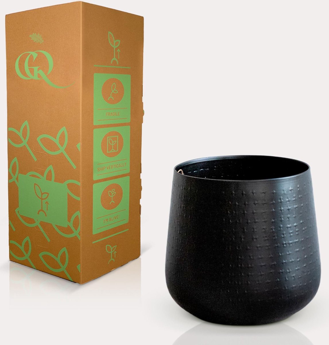 Pot - Matzwart - Gina Da Karakter - M - H23 W21