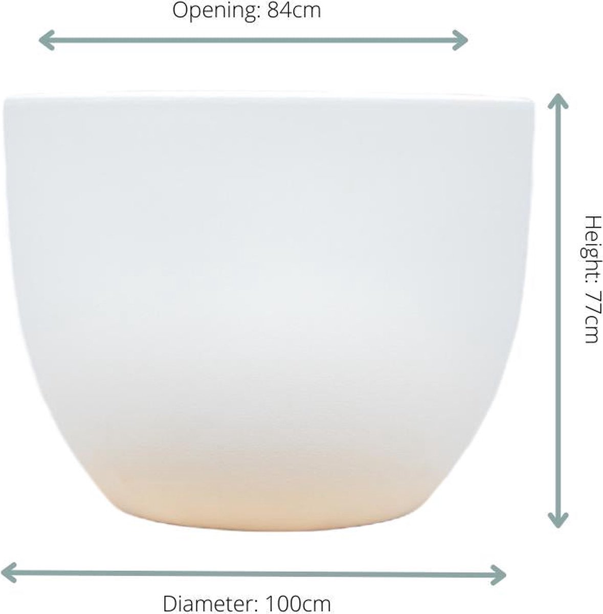 Pot Eggy Wit - D100 x H77