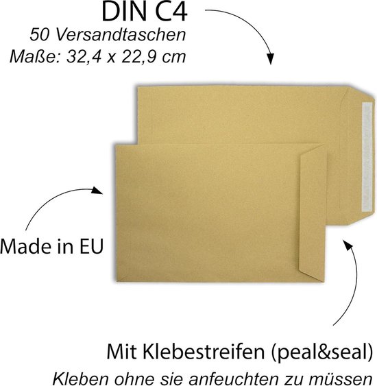 Buste Autosigillanti140x260 MM - 200 Pezzi - Vendita Online: Prezzi Per