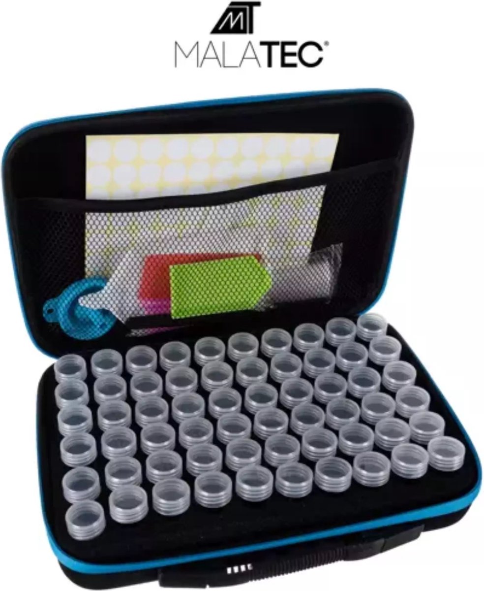 Malatec Diamond Painting Opbergdoos - Perfect Georganiseerd en Makkelijk Mee te Nemen — afbeelding 5