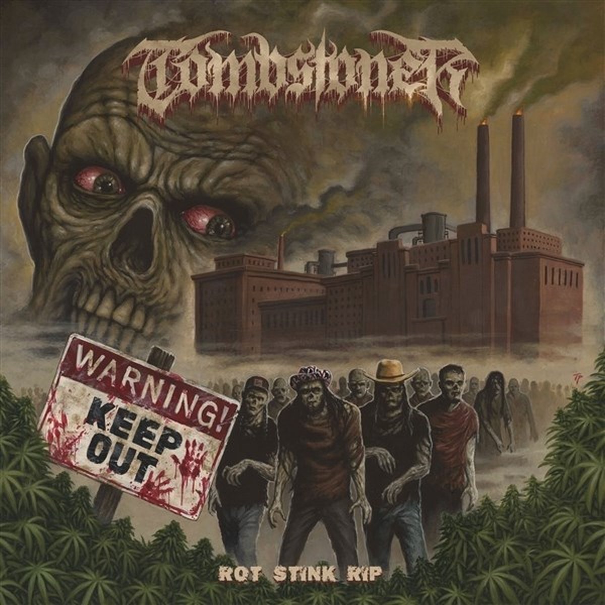 Tombstoner - Rot Stink Rip (LP) (Coloured Vinyl)