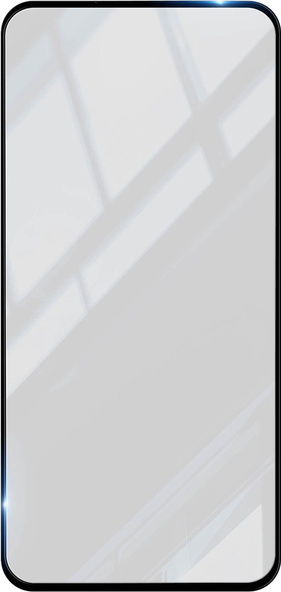 Akashi, getemperd glas beschermende folie Geschikt voor Samsung Galaxy S24 Plus Hardheid 9H, Zwart