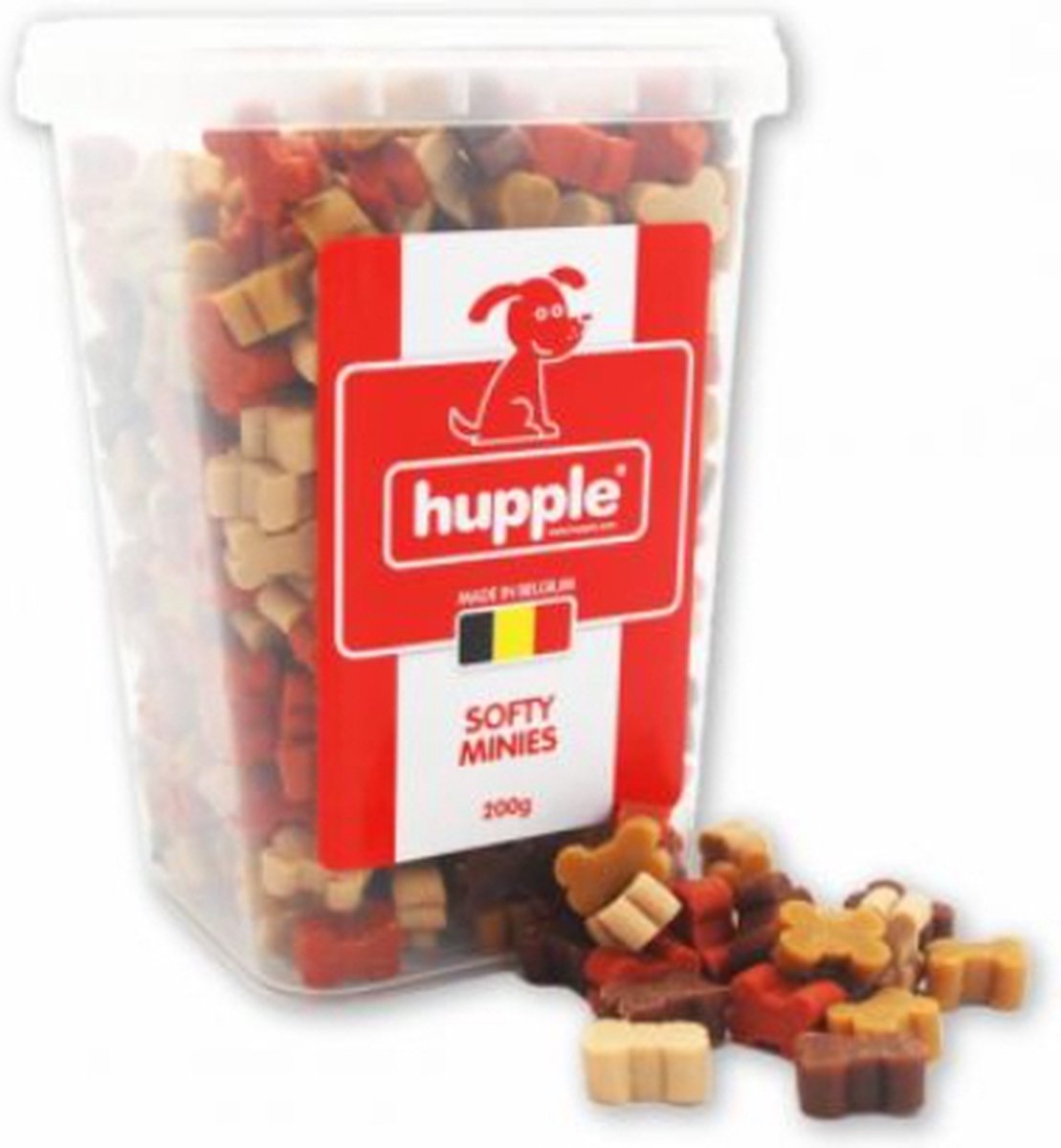 Hupple - Hond - Snoepje - Softy - Minies - 200gram