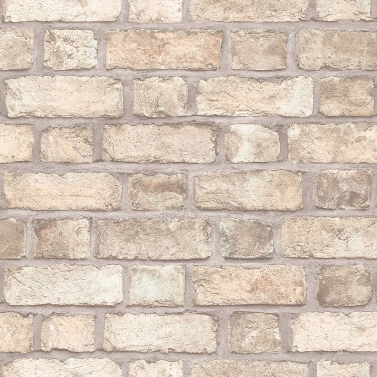 Noordwand Homestyle Behang Brick Wall beige en grijs