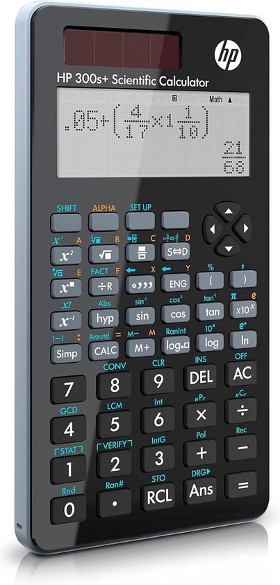 HP 300S Plus rekenmachine - wetenschappelijke calculator met display | bol