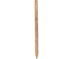 Gefreesde Ronde Palen Hout ge√Ømpregneerd 120cm 6cm