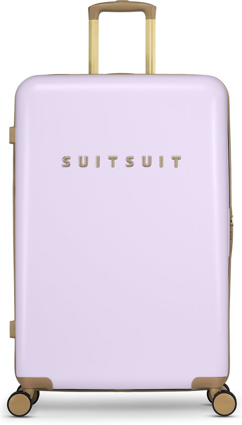 Foto: Suitsuit fusion grote reiskoffer ruimbagage met tsa slot 76 cm 94l orchid green