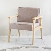 Chaise pour enfant en bois - Élégante dans tous les styles - Créez un ajustement parfait pour une petite fille avec confort et plaisir avec une "grande" chaise longue - Rembourrée en polyester doux et équipée d'accoudoirs hauts - Rose