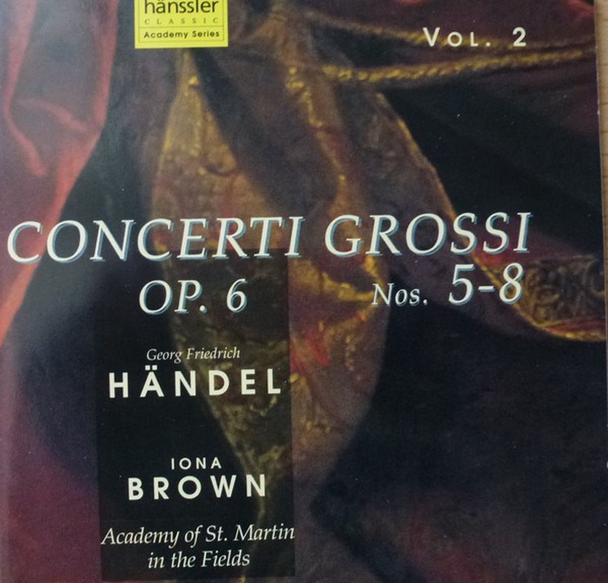 Iona Brown, Academy Of St.Martin In The Fields - Handel: Concerti Grossi Nos.5-8 op.6 (CD)