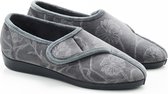 Damart - Pantoffels met klittenband - Dames - Grijs - 39