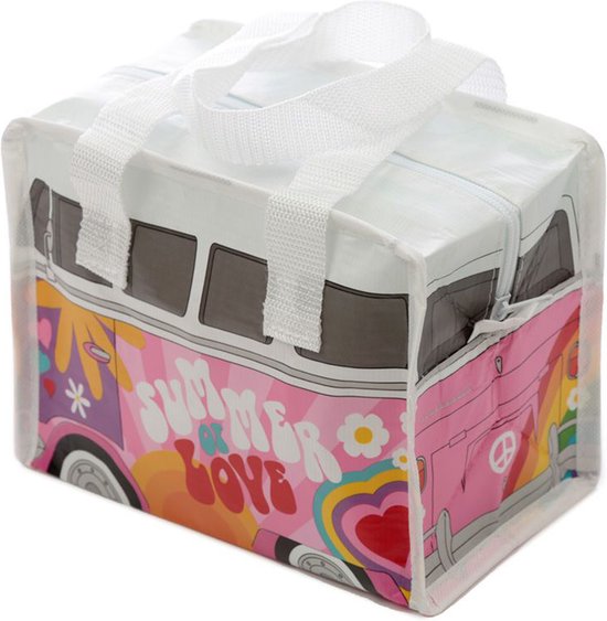 Lunchtas - Volkswagen - roze - 4 liter - 16 x 21 x 12 cm - lunchtrommel - picknick/strand van Volkswagen — afbeelding 5