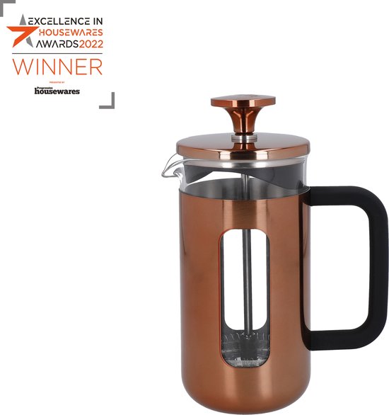Cafetière à Piston La Cafetière Pisa 3 Tasses 350 Ml - Verre Borosilicate Et Acier Inoxydable Silex