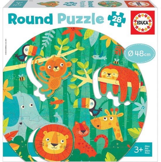 De Jungle - Vorm puzzel