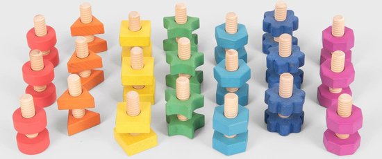 Regenboog Houten Moeren & Bouten - Pk21