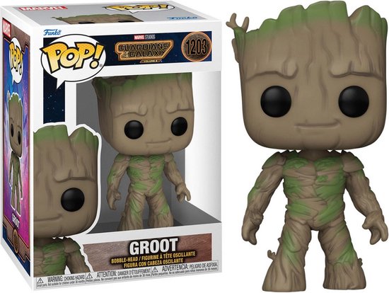 Foto: Pop marvel guardians of the galaxy groot funko pop 1203