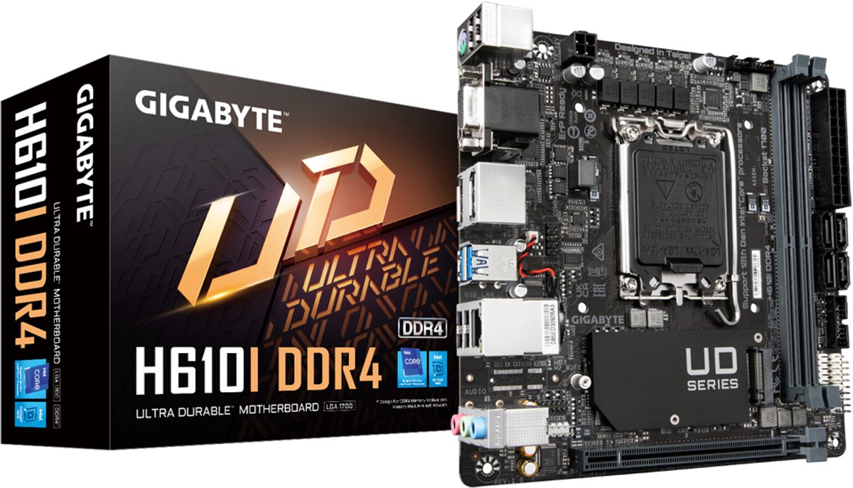 Moederbord Intel Gigabyte H610I DDR4