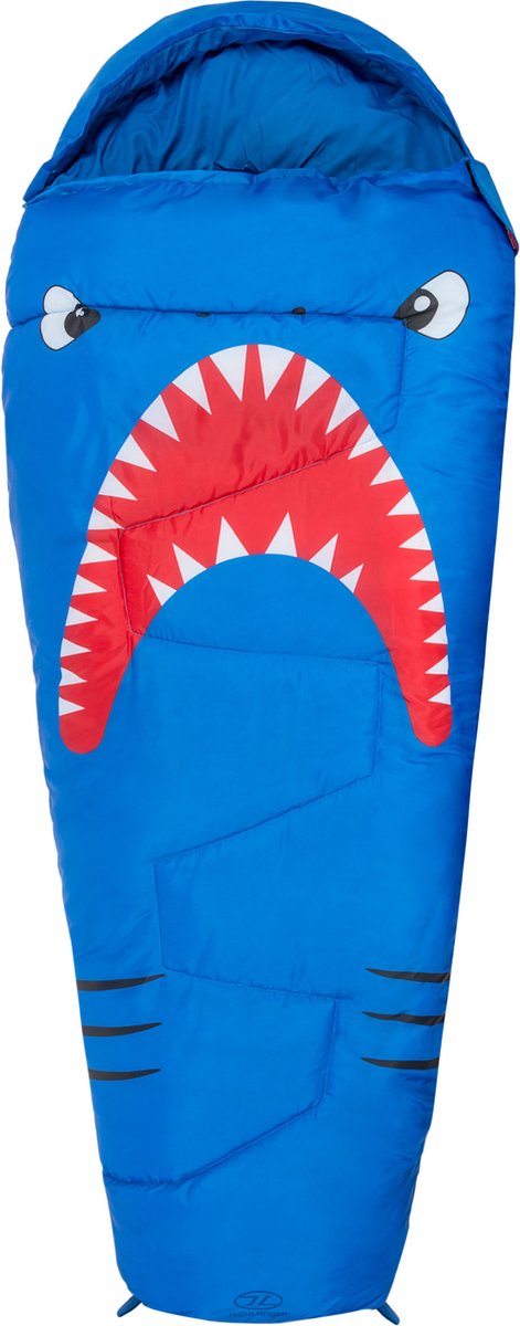 Highlander MummieslaapzakKinderen - blauw/rood/wit