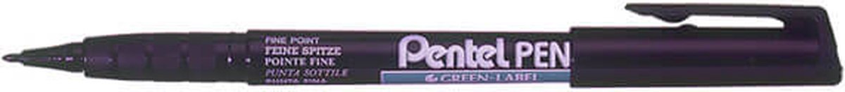 Pentel NMS50 permanente marker Fijne punt Zwart 1 stuk(s)