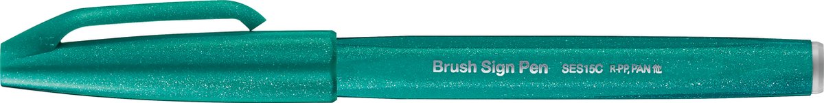 Pentel Brush Sign SES15C Turquoise Groen