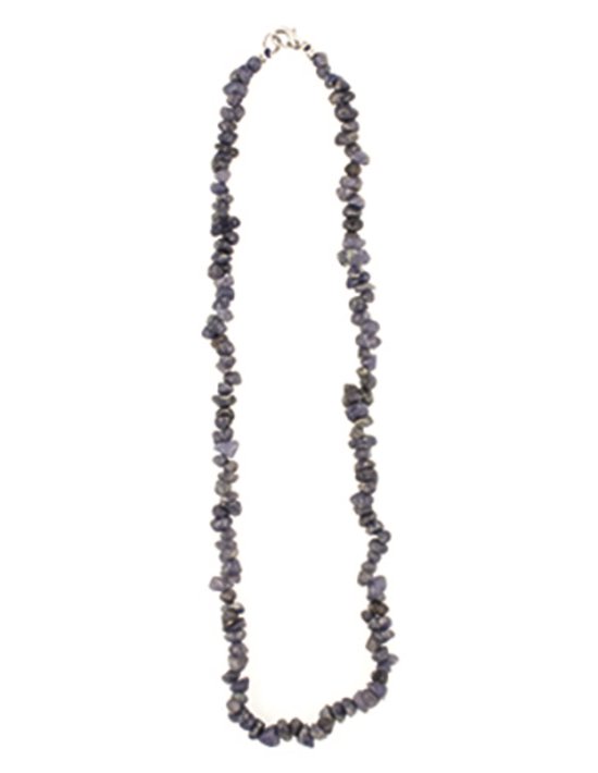 Splitketting Agaat blauw - Elegantie voor elke gelegenheid