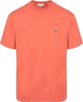 Lacoste - T-Shirt Oranje - Heren - Maat M - Regular-fit