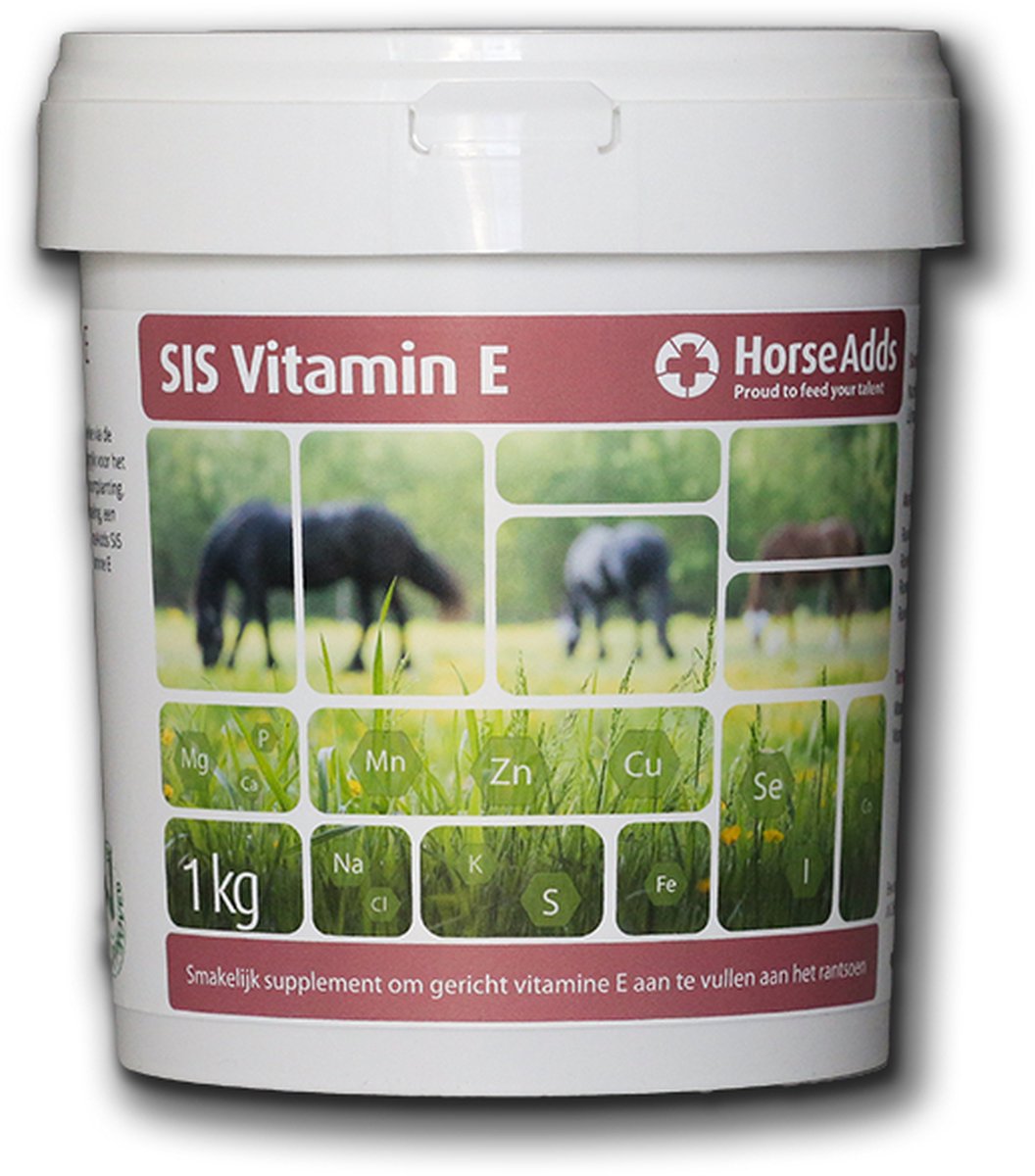 SIS Vitamin E 1 kg - Horse Adds Paardensupplementen