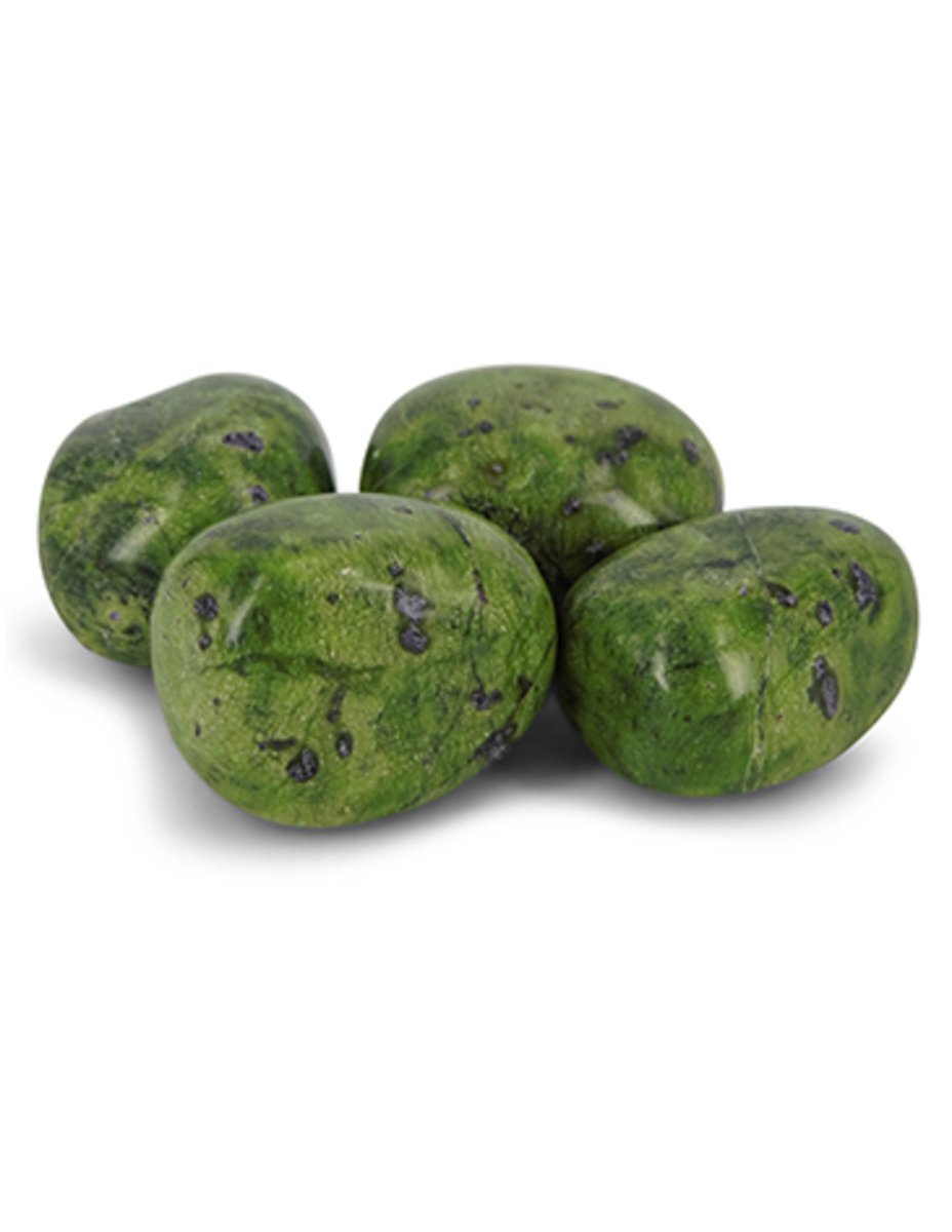 Ruben Robijn Atlantisiet 250 gr. trommelstenen (mt3) Groen