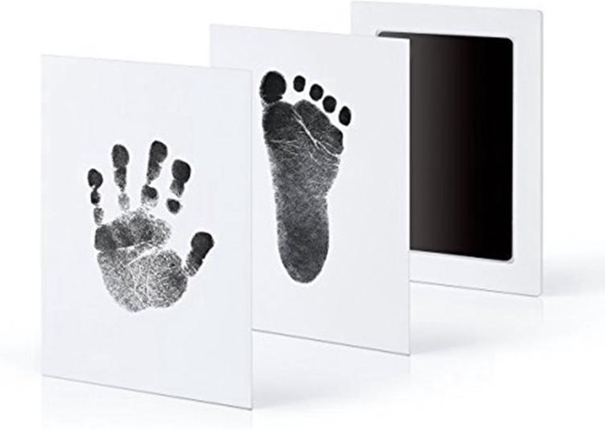 Goedkoopste Jumada's - Baby voet en handafdruk - inktpad - zwart