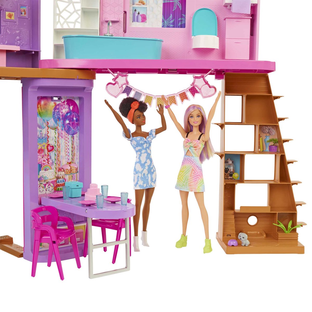 Barbie Malibu Huis - Barbie huis - 2 verdiepingen met barbie meubels — afbeelding 12