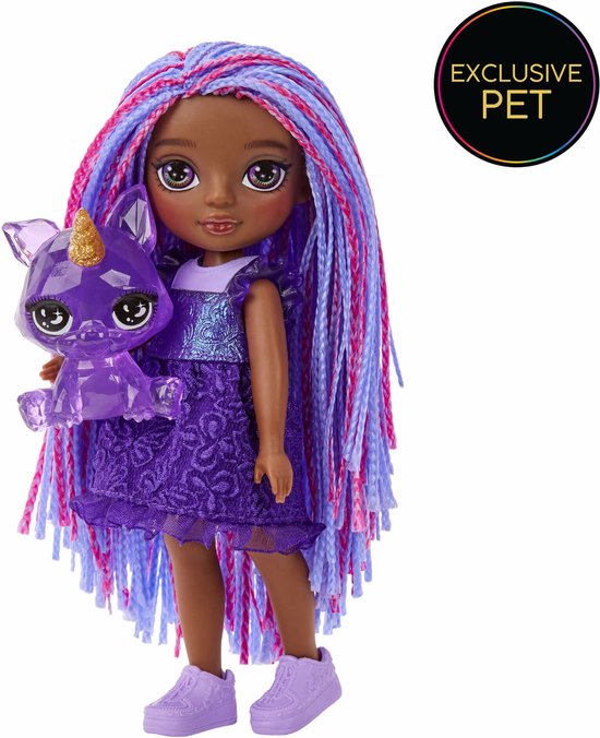 Rainbow High Littles-poppen - Indigo (donkerpaars) — afbeelding 5