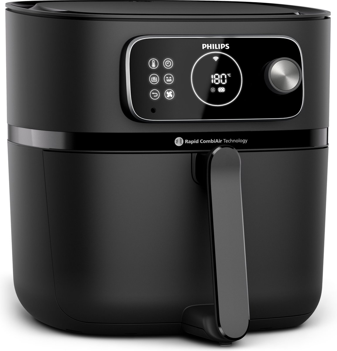 Afbeelding 2 van Philips 7000 Series Airfryer - Combi XXL Connected - HD9876/90 - Rapid CombiAir - 8.3L - Tot 6 Personen