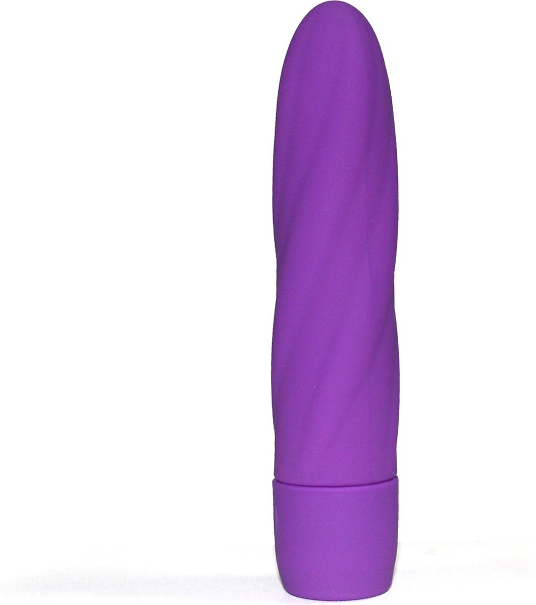 Martha Twist Siliconen Mini Vibrator - 12,5 cm - Paars