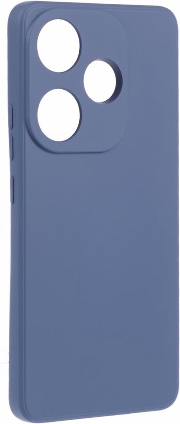 Coverup Color TPU Back Cover - Convient pour Xiaomi Poco F6 Case - Gris Ardoise