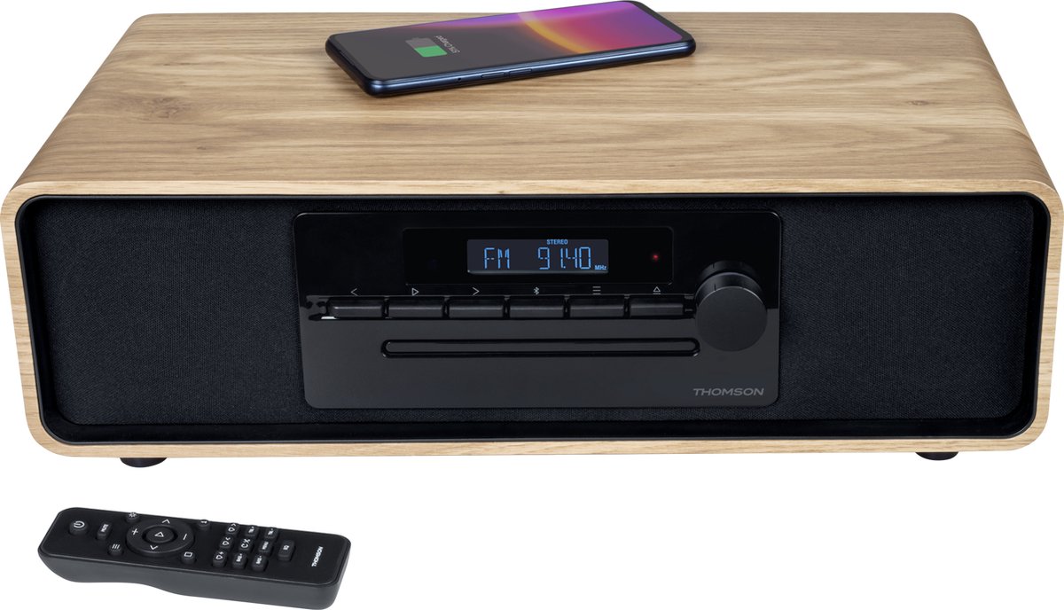 Thomson MIC300IBT - Microsysteem Cosy CD/MP3/USB - Zwart