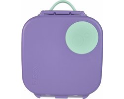 b.box Mini Lunchbox - Bentobox met 3 Vakken (2 Lekvrij) - Ideaal voor Peuters- Lunch & Snacks voor Kinderen - Voor een Heel Stuk Fruit - BPA-vrij