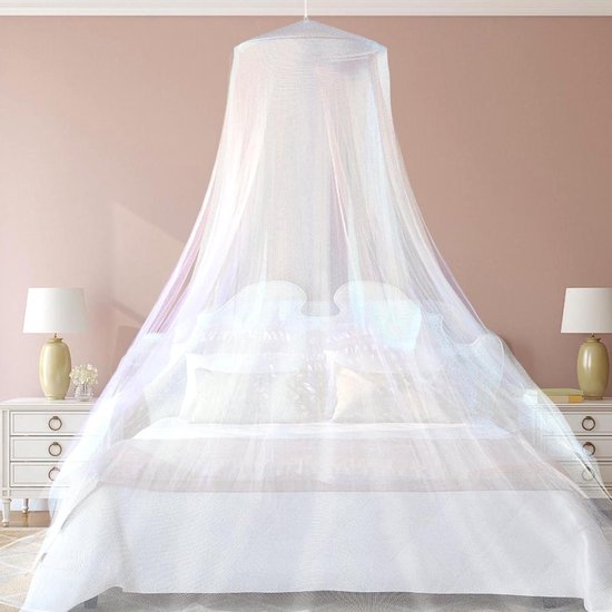Garsent Ronde Dome Opknoping Bed Luifel Klamboe Gordijn voor Kids Baby, Schattig Katoen Home Decor (Bruin Garsent Ronde Dome Opknoping Bed Luifel Klamboe Gordijn voor Kids Baby, Schattig Katoen Home Decor (Bruin