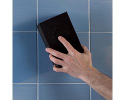 Spons voor voegen en tegels - hoge dichtheid - werken - 1 spons met searchwoor1, searchwoord2. Sponzen schoonmaak